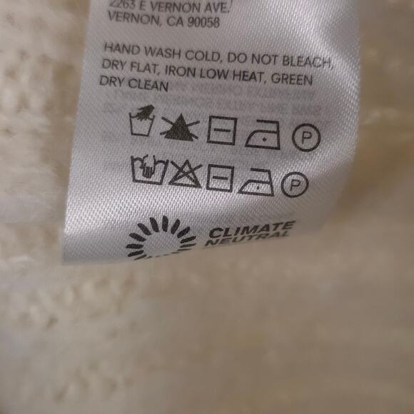 Reformation Jayne Sweater Dress Foldover Baby Alpaca Wool Knit RARE - Picture 8 of 9